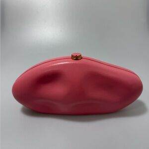 Cult Gaia The Caldera Clutch Pink